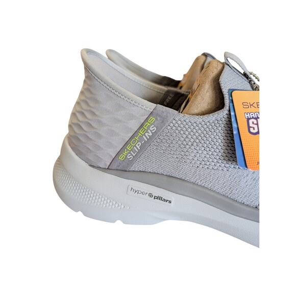 Skechers Hands Free Slip-ins Go Walk 6 Easy On Sneakers New Size 9 Mens Gray main image 9